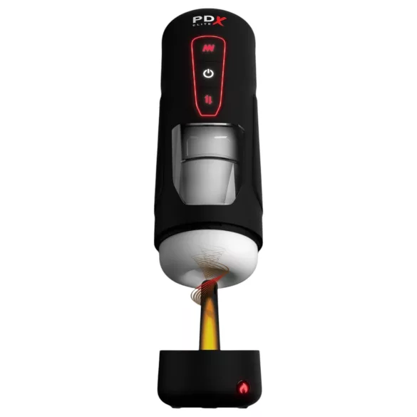 PDX Elite - masturbateur chauffant homme - noir