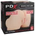 PDX Elite - masturbateur vibrant 2en1 - effet peau réaliste