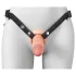 X-TENSION Elite - gode creux à harnais (couleur chair)