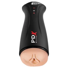 PDX Elite - masturbateur homme succion et vibration - noir