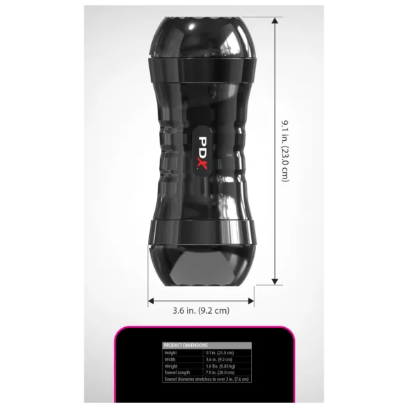 PDX Extreme - vagin masturbateur réaliste XXL - couleur chair