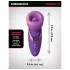 Fantasy For Her - stimulateur clitoridien succion et vibration - silicone violet