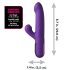 Fantaisie Pour Elle – Vibromasseur 2-en-1 à impulsions et stimulateur clitoridien (violet)