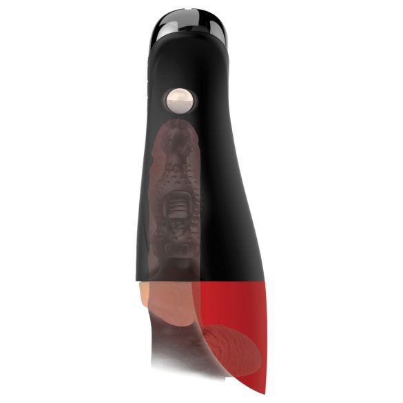 PDX Elite - masturbateur automatique vibrant et aspirant XL - noir