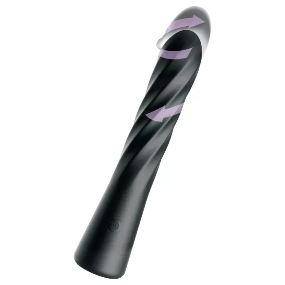 Anal Fantasy Twist Ecstasy - vibromasseur anal rotatif et à va-et-vient (noir)
