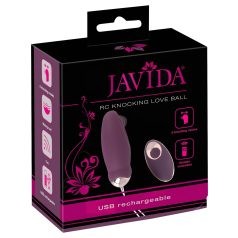   Javida - œuf vibrant sans fil à pulsations - silicone violet