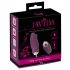 Javida - œuf vibrant sans fil à pulsations - silicone violet