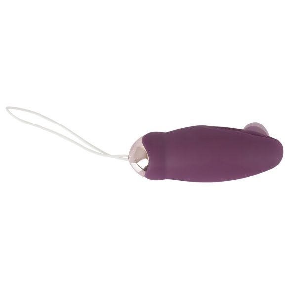 Javida - œuf vibrant sans fil à pulsations - silicone violet