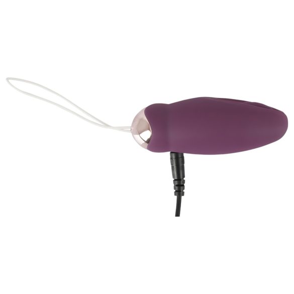Javida - œuf vibrant sans fil à pulsations - silicone violet