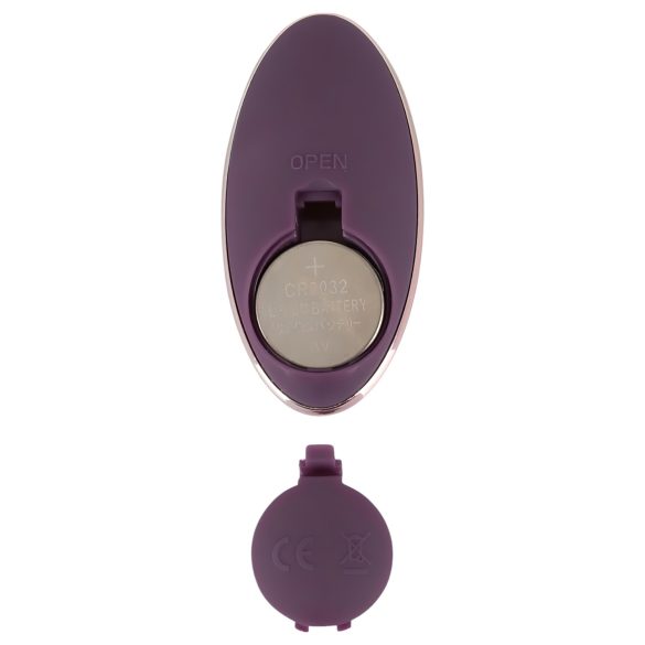 Javida - œuf vibrant sans fil à pulsations - silicone violet