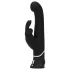 Happyrabbit point G - vibromasseur rechargeable noir avec stimulateur clitoridien