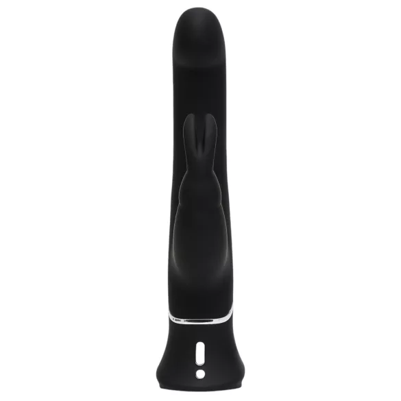 Happyrabbit point G - vibromasseur rechargeable noir avec stimulateur clitoridien