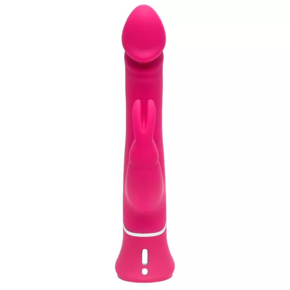 Happyrabbit - vibromasseur rabbit waterproof - double densité - silicone rose