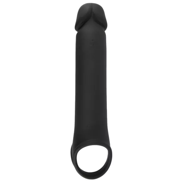 Rebel - gaine pénienne vibrant sans fil rechargeable - silicone noir