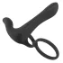 Black Velvets - vibromasseur couple 2en1 et cockring rechargeable - noir