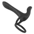 Black Velvets - vibromasseur couple 2en1 et cockring rechargeable - noir