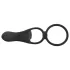 Black Velvets - vibromasseur couple 2en1 et cockring rechargeable - noir
