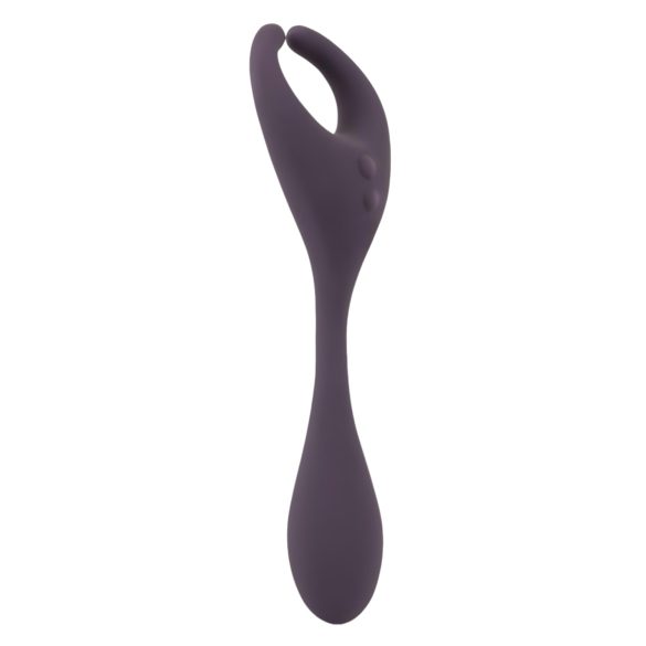 Couples Choice - vibromasseur pour couples avec 2 moteurs - rechargeable violet