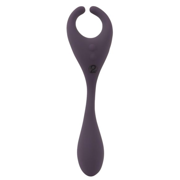 Couples Choice - vibromasseur pour couples avec 2 moteurs - rechargeable violet