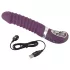 SMILE Soft - vibromasseur chauffant rechargeable - silicone violet