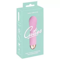   Cuties Mini - vibromasseur spirale rechargeable étanche - rose