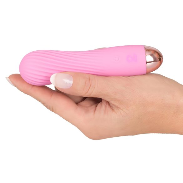 Cuties Mini - vibromasseur spirale rechargeable étanche - rose