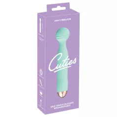   Cuties Mini Wand - rechargeable, étanche, vibromasseur massant (vert)