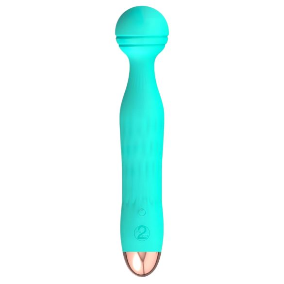 Cuties Mini Wand - rechargeable, étanche, vibromasseur massant (vert)