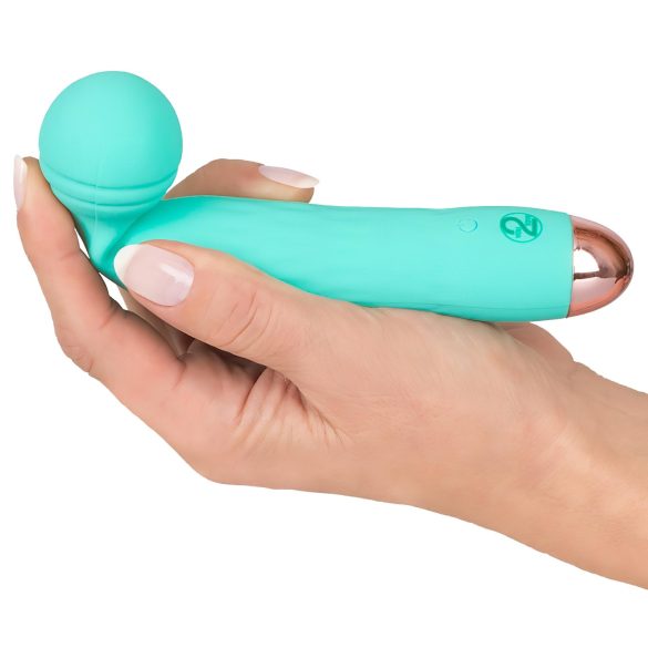 Cuties Mini Wand - rechargeable, étanche, vibromasseur massant (vert)