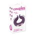 Couples Choice - anneau pénien vibrant double moteur rechargeable - violet