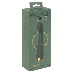   Emerald Love - vibromasseur point G rechargeable étanche - vert