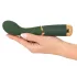 Emerald Love - vibromasseur point G rechargeable étanche - vert