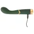 Emerald Love - vibromasseur point G rechargeable étanche - vert