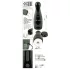 Rebel - masturbateur suceur vibrant rechargeable - silicone