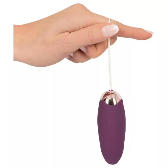 Javida Shaking Love - œuf vibrant télécommandé à pulsations - violet