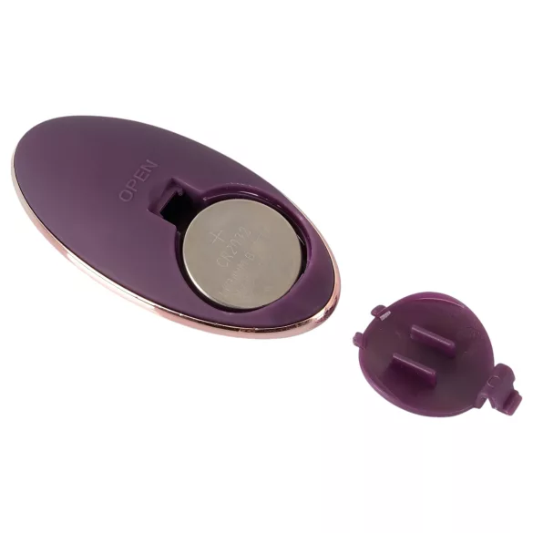 Javida Shaking Love - œuf vibrant télécommandé à pulsations - violet