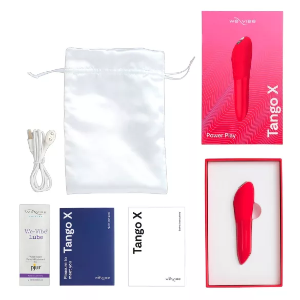 We-Vibe Tango X - vibromasseur rechargeable étanche - corail