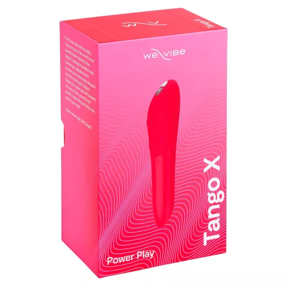 We-Vibe Tango X - vibromasseur rechargeable étanche - corail