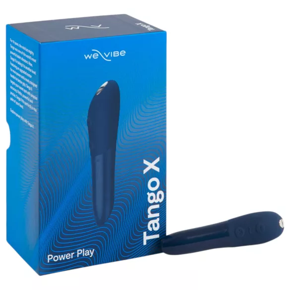 We-Vibe Tango X - vibromasseur stick waterproof - bleu
