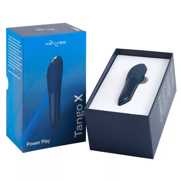 We-Vibe Tango X - vibromasseur stick waterproof - bleu