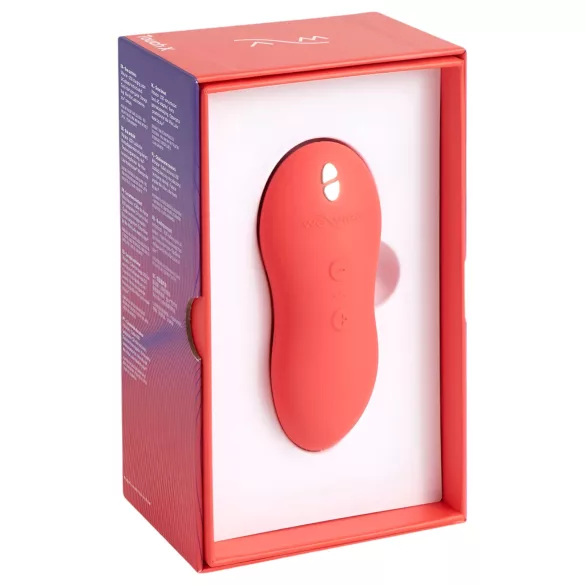 We-Vibe Touch X - vibromasseur clitoridien rechargeable étanche - corail