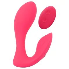   SMILE - Vibromasseur culotte télécommandé rechargeable 2-en-1 - rose