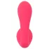 SMILE - Vibromasseur culotte télécommandé rechargeable 2-en-1 - rose