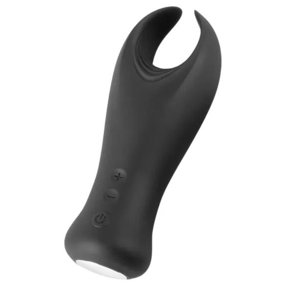Rebel - masturbateur pénien vibrant - silicone noir