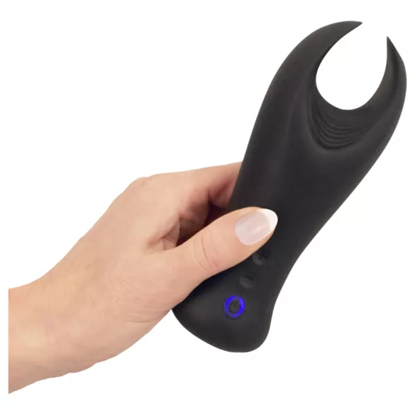 Rebel - masturbateur pénien vibrant - silicone noir