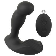   Rebel - masseur prostatique vibrant télécommandé rechargeable - silicone noir