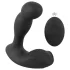 Rebel - masseur prostatique vibrant télécommandé rechargeable - silicone noir