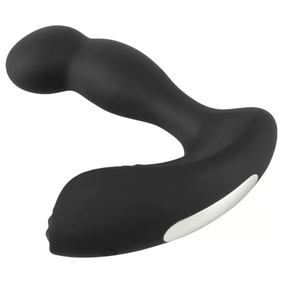 Rebel - masseur prostatique vibrant télécommandé rechargeable - silicone noir