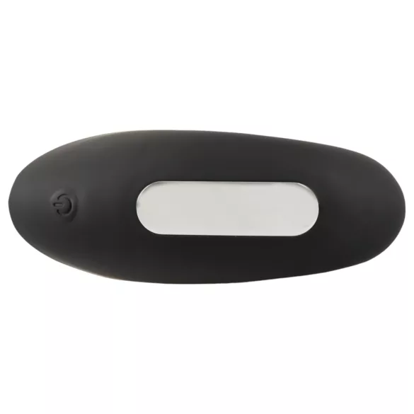 Rebel - masseur prostatique vibrant télécommandé rechargeable - silicone noir