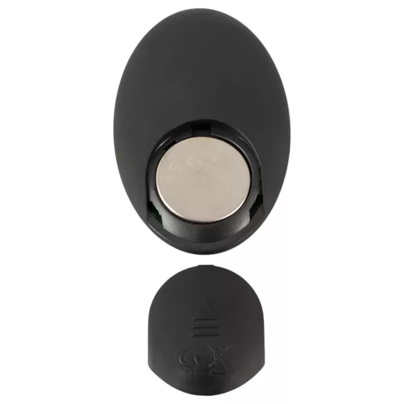 Rebel - masseur prostatique vibrant télécommandé rechargeable - silicone noir